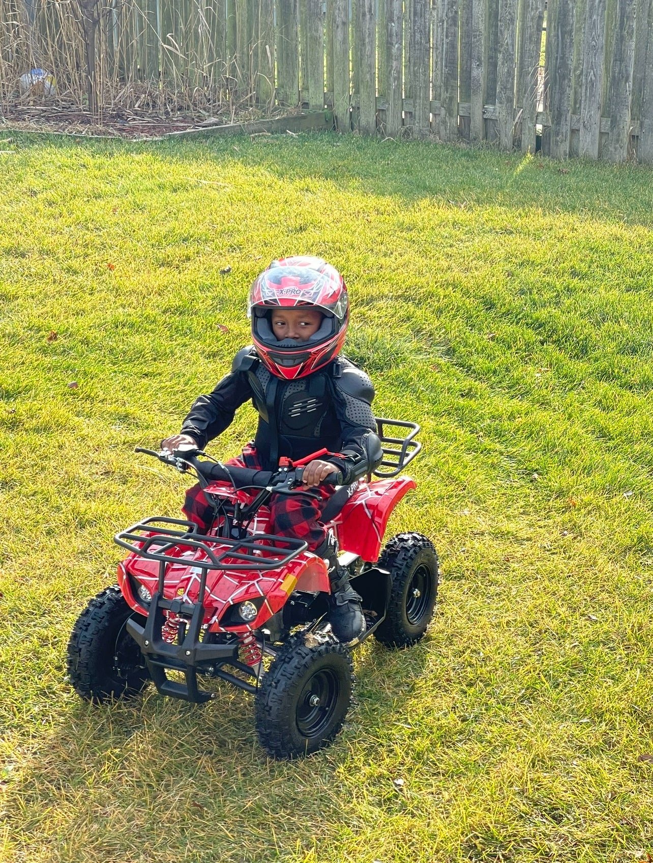 Best Mini ATV 4 Wheelers X-Pro 40cc ATV Quads Quad (Spider Red)