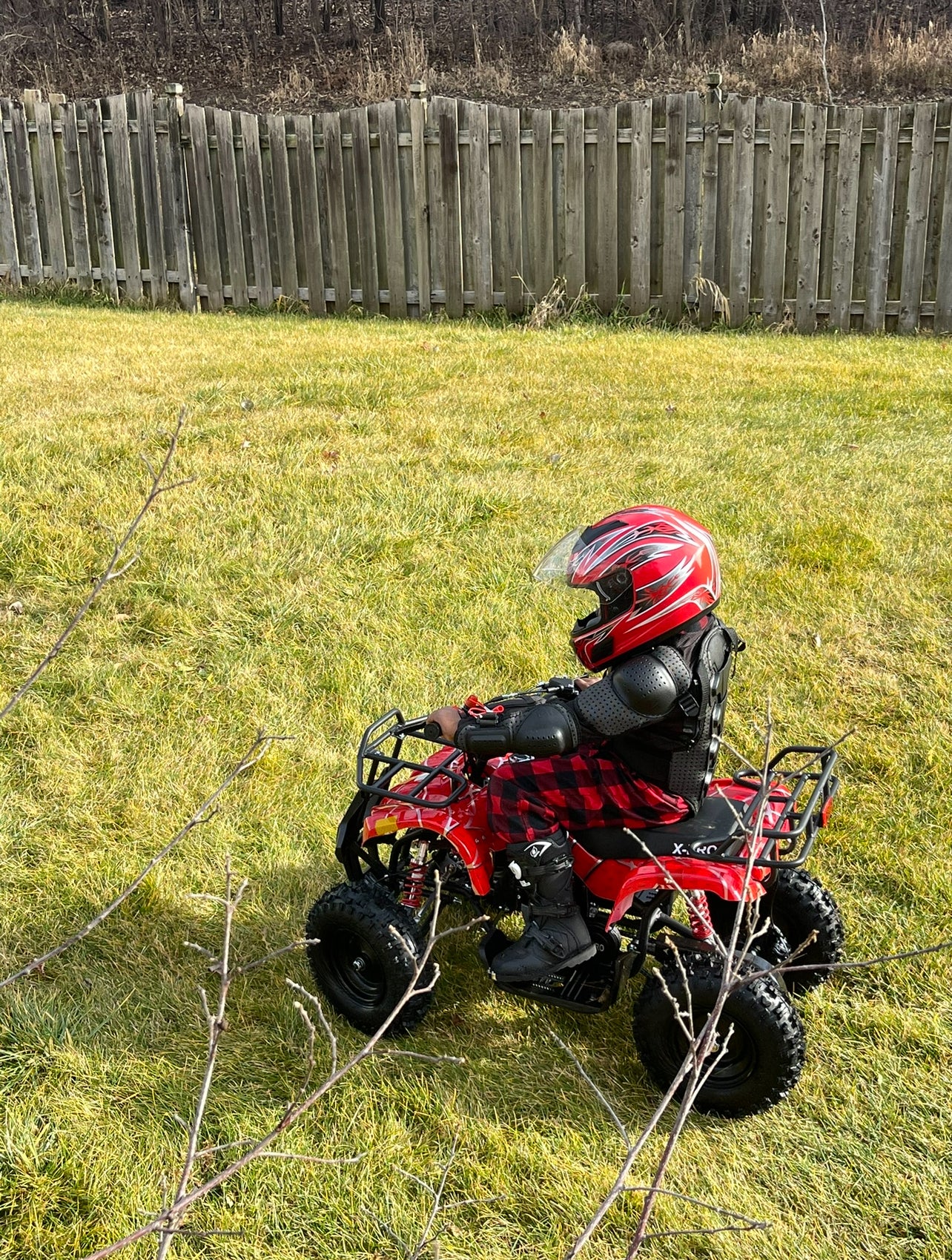 Best Mini ATV 4 Wheelers X-Pro 40cc ATV Quads Quad (Spider Red)